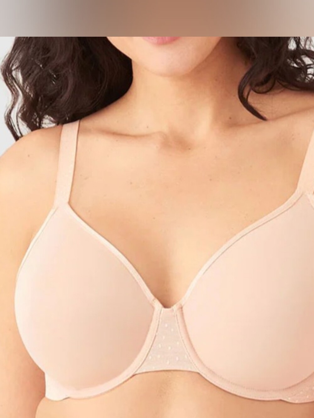 Wacoal Back Appeal Minimizer Bra In Rose Dust US Size 34D Underwired New